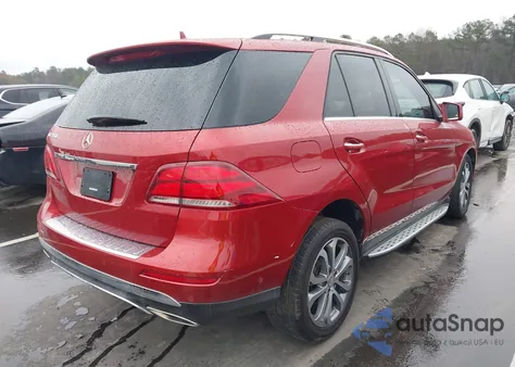 2016 Mercedes-Benz Gle 350 из США, поврежденный, VIN 4JGDA5JB6GA666081